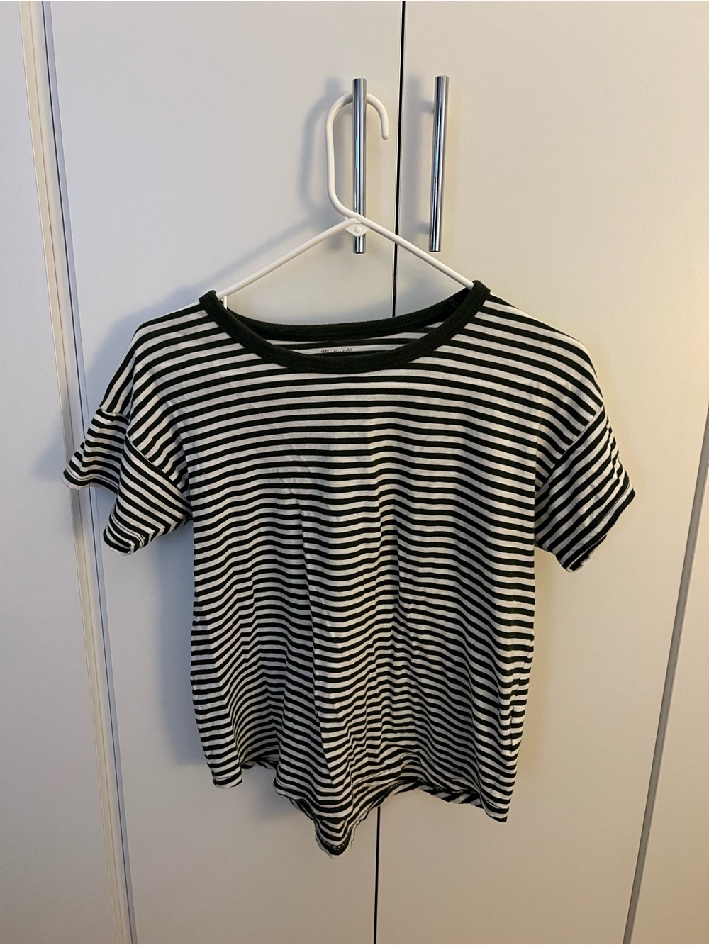 Madewell women’s striped T shirt
